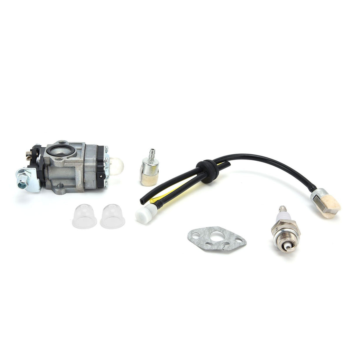 Carburetor Kit Spark Plug Oil Tube Assembly for Poulanpro 46cc Pr46bt Poulan Pro Blower Kit 967086901