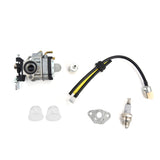 Carburetor Kit Spark Plug Oil Tube Assembly for Poulanpro 46cc Pr46bt Poulan Pro Blower Kit 967086901