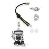 Carburetor Kit Spark Plug Oil Tube Assembly for Poulanpro 46cc Pr46bt Poulan Pro Blower Kit 967086901 - Extra Image