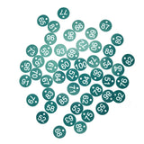 50PCS Numbered Label Numbered Tag for Farm Livestock Beekeeping Husbandry Breeding Supplies51-100 Green