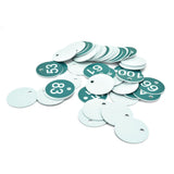 50PCS Numbered Label Numbered Tag for Farm Livestock Beekeeping Husbandry Breeding Supplies51-100 Green
