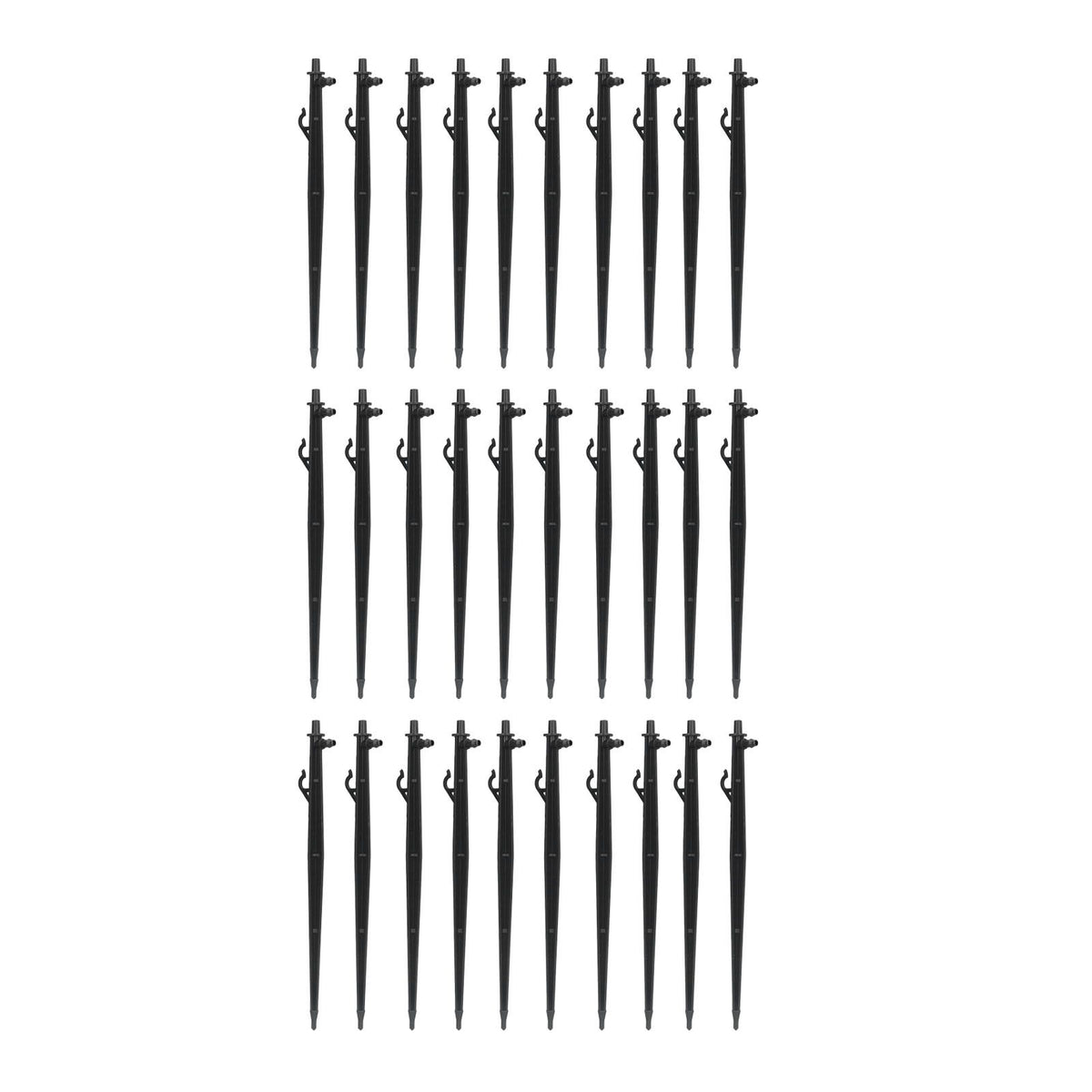 30PCS Micro Sprinkler Bracket Plastic Ground Insertion Rod Irrigation Drip Support Stake for Gardening