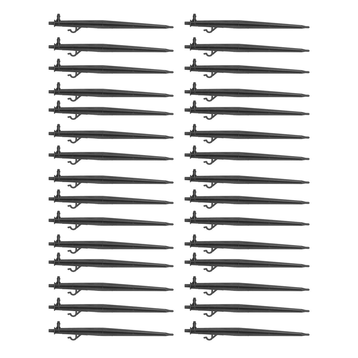 30PCS Micro Sprinkler Bracket Plastic Ground Insertion Rod Irrigation Drip Support Stake for Gardening