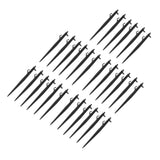30PCS Micro Sprinkler Bracket Plastic Ground Insertion Rod Irrigation Drip Support Stake for Gardening