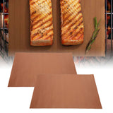 40x33cm Barbecue Mat Non‑Stick Heat‑Resistant BBQ Grill Mat for Kitchen Outdoor Camping - Extra Image