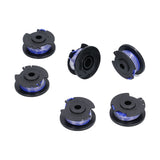 6Pcs Trimmer Spool Line Replacement for Ryobi 18V 24V 40V String Trimmers Lawn Mower