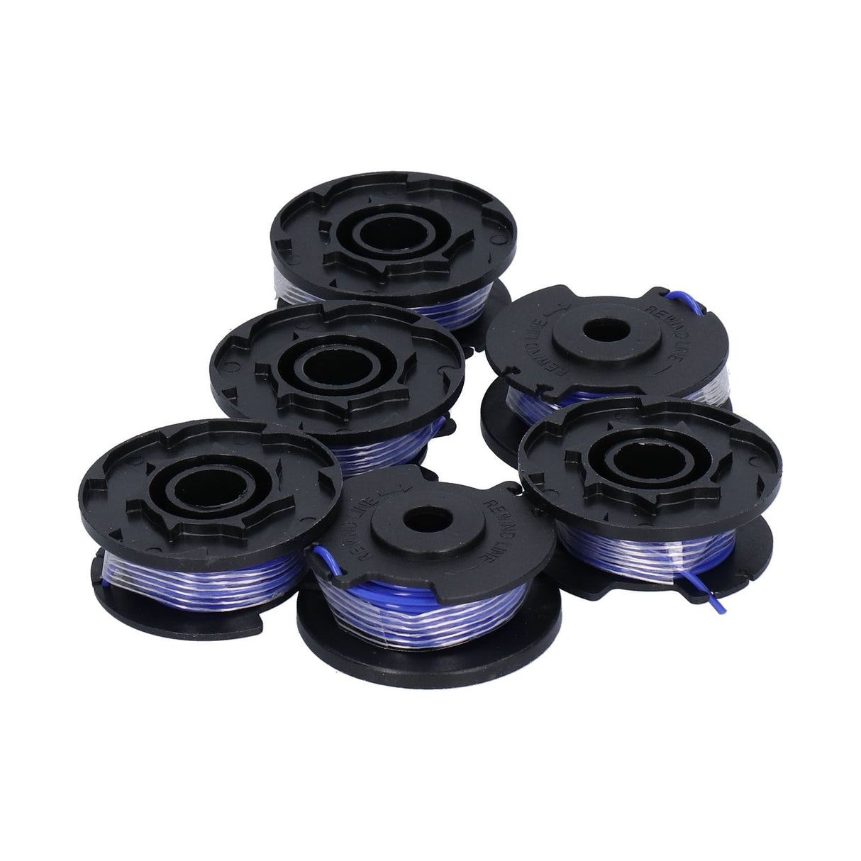 6Pcs Trimmer Spool Line Replacement for Ryobi 18V 24V 40V String Trimmers Lawn Mower