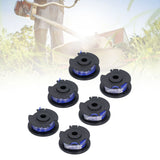 6Pcs Trimmer Spool Line Replacement for Ryobi 18V 24V 40V String Trimmers Lawn Mower
