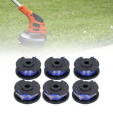 6Pcs Trimmer Spool Line Replacement for Ryobi 18V 24V 40V String Trimmers Lawn Mower