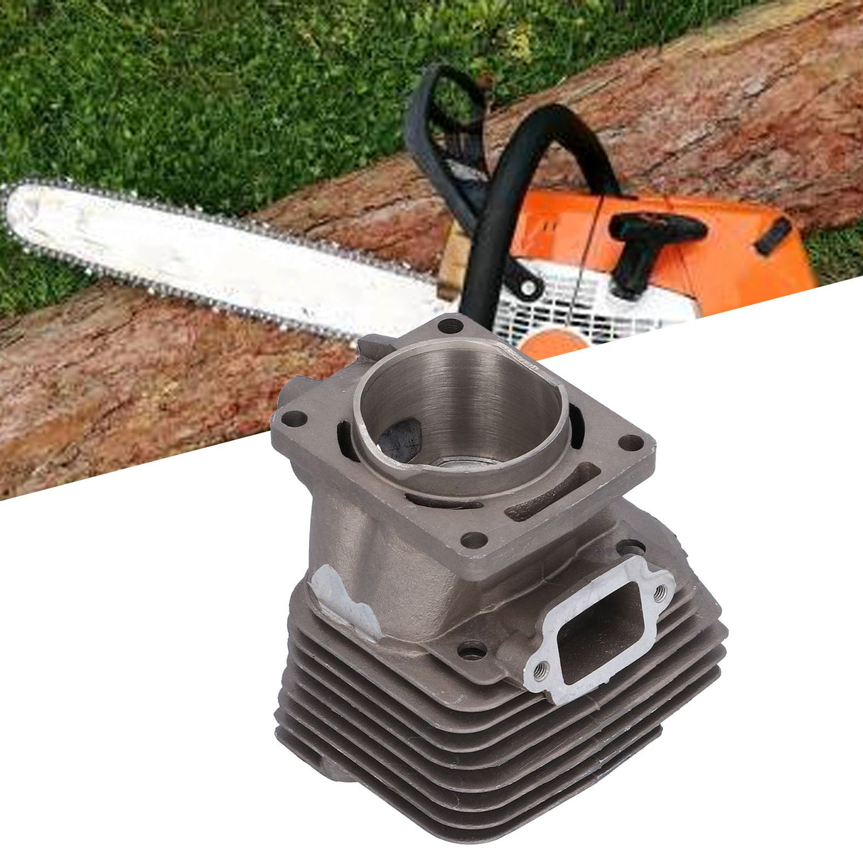 Cylinder Piston Kit Replacement Chainsaw Accessory for STIHL MS441 1138 020 120 50mm