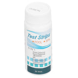 50Pcs Water Test Strip 6‑In‑1 PH Value Hardness Test Strip Pool Test Strip for Aquarium Pond