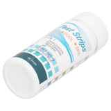 50Pcs Water Test Strip 6‑In‑1 PH Value Hardness Test Strip Pool Test Strip for Aquarium Pond - 45-Degree Angle