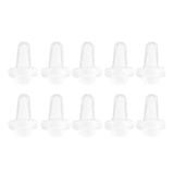 10Pcs Nose Spray Head Vaccine Durable Lightweight Veterinary Nasal Spray Head for Piglets - Front View