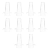 10Pcs Nose Spray Head Vaccine Durable Lightweight Veterinary Nasal Spray Head for Piglets - Top-Down View