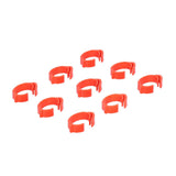 100PCS/Bag Poultry Leg Bands ClipOn Foot Rings with 01100 Numbers for Chicken Duck Goose Supplies
