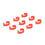 100PCS/Bag Poultry Leg Bands ClipOn Foot Rings with 01100 Numbers for Chicken Duck Goose Supplies