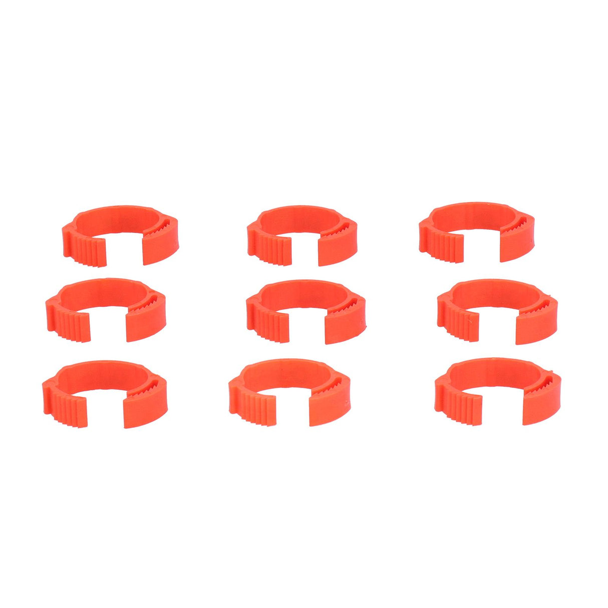 100PCS/Bag Poultry Leg Bands ClipOn Foot Rings with 01100 Numbers for Chicken Duck Goose Supplies