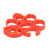 100PCS/Bag Poultry Leg Bands ClipOn Foot Rings with 01100 Numbers for Chicken Duck Goose Supplies