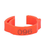 100PCS/Bag Poultry Leg Bands ClipOn Foot Rings with 01100 Numbers for Chicken Duck Goose Supplies