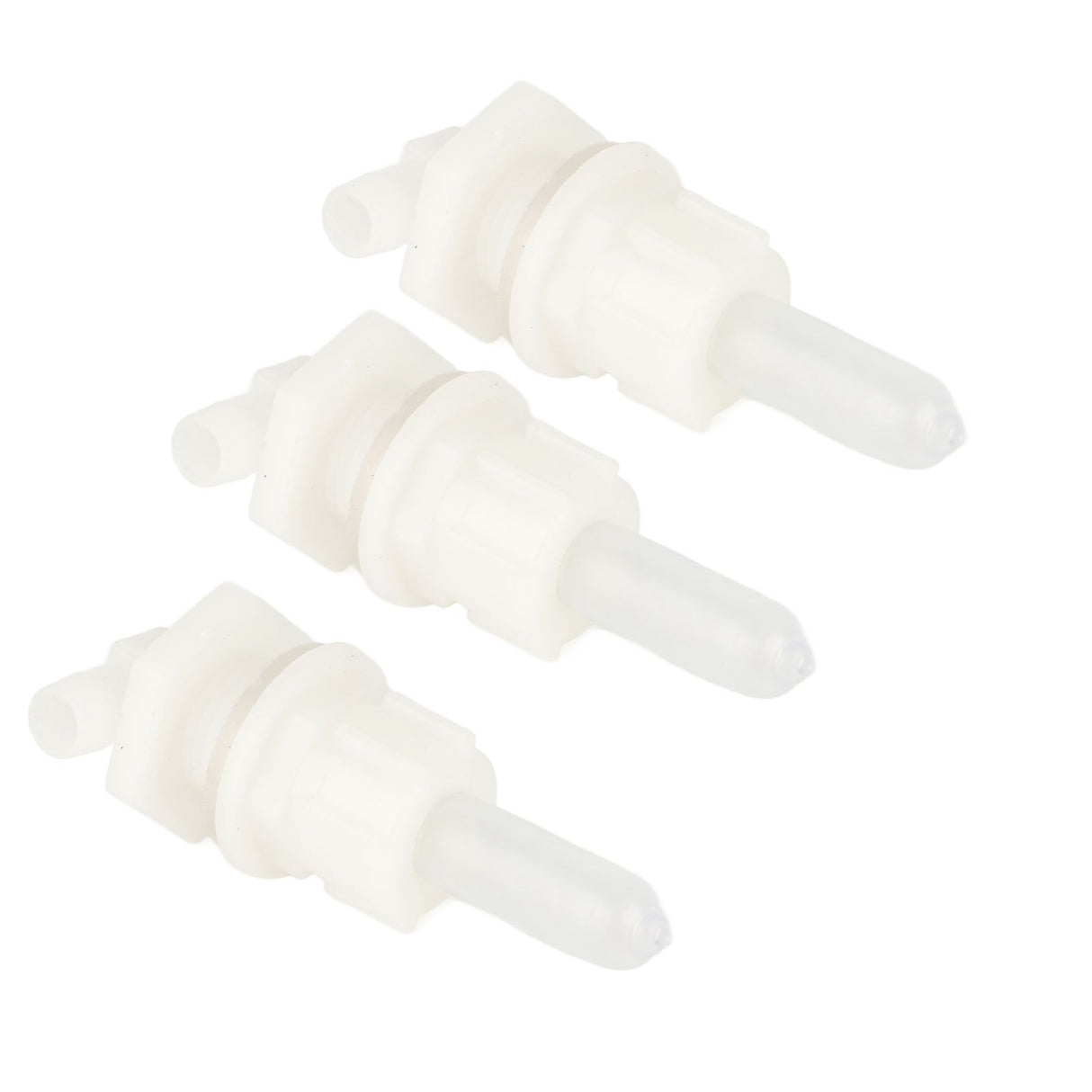 3‑Set Lamb Nipple Durable Plastic PP White Veterinary Feeding Pritchard Nipple for Pig Sheep