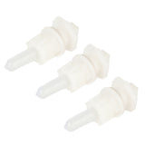 3‑Set Lamb Nipple Durable Plastic PP White Veterinary Feeding Pritchard Nipple for Pig Sheep - Extra Image