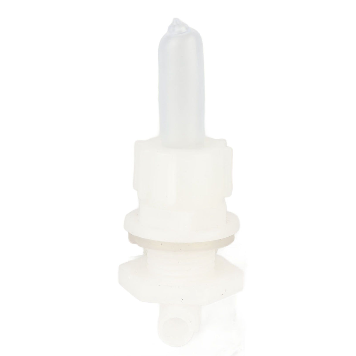3‑Set Lamb Nipple Durable Plastic PP White Veterinary Feeding Pritchard Nipple for Pig Sheep