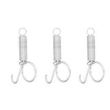 20PCS Cage Door Spring Hook Metal Finger Spring Latch Hook for Fixing Rabbit Pet Cage Door Farming EquipmentL 7.3x2.2cm