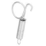 20PCS Cage Door Spring Hook Metal Finger Spring Latch Hook for Fixing Rabbit Pet Cage Door Farming EquipmentL 7.3x2.2cm