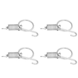 20PCS Cage Door Spring Hook Metal Finger Spring Latch Hook for Fixing Rabbit Pet Cage Door Farming EquipmentS 6x2.1cm