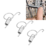 20PCS Cage Door Spring Hook Metal Finger Spring Latch Hook for Fixing Rabbit Pet Cage Door Farming EquipmentS 6x2.1cm - Extra Image