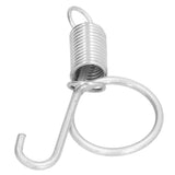 20PCS Cage Door Spring Hook Metal Finger Spring Latch Hook for Fixing Rabbit Pet Cage Door Farming EquipmentS 6x2.1cm
