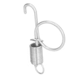 20PCS Cage Door Spring Hook Metal Finger Spring Latch Hook for Fixing Rabbit Pet Cage Door Farming EquipmentS 6x2.1cm - Extra Image