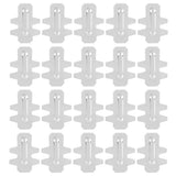 20Pcs Stainless Steel Rabbit Cage Door Hook Card Accessory Cage Hardware Breeding Equipment