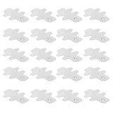 20Pcs Stainless Steel Rabbit Cage Door Hook Card Accessory Cage Hardware Breeding Equipment - Front View