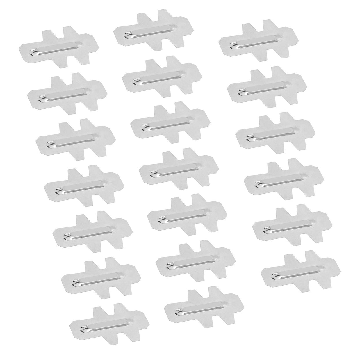 20Pcs Stainless Steel Rabbit Cage Door Hook Card Accessory Cage Hardware Breeding Equipment
