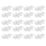 20Pcs Stainless Steel Rabbit Cage Door Hook Card Accessory Cage Hardware Breeding Equipment
