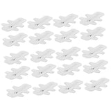 20Pcs Stainless Steel Rabbit Cage Door Hook Card Accessory Cage Hardware Breeding Equipment