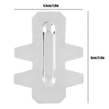 20Pcs Stainless Steel Rabbit Cage Door Hook Card Accessory Cage Hardware Breeding Equipment