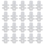 20PCS Rabbits Cage Cards Galvanized Sheet Iron Rabbits Cage Door Feeder Card Farming Equipment