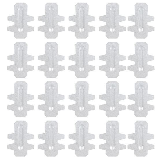20PCS Rabbits Cage Cards Galvanized Sheet Iron Rabbits Cage Door Feeder Card Farming Equipment