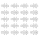 20PCS Rabbits Cage Cards Galvanized Sheet Iron Rabbits Cage Door Feeder Card Farming Equipment