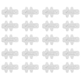 20PCS Rabbits Cage Cards Galvanized Sheet Iron Rabbits Cage Door Feeder Card Farming Equipment