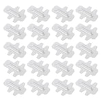 20PCS Rabbits Cage Cards Galvanized Sheet Iron Rabbits Cage Door Feeder Card Farming Equipment