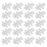 20PCS Rabbits Cage Cards Galvanized Sheet Iron Rabbits Cage Door Feeder Card Farming Equipment