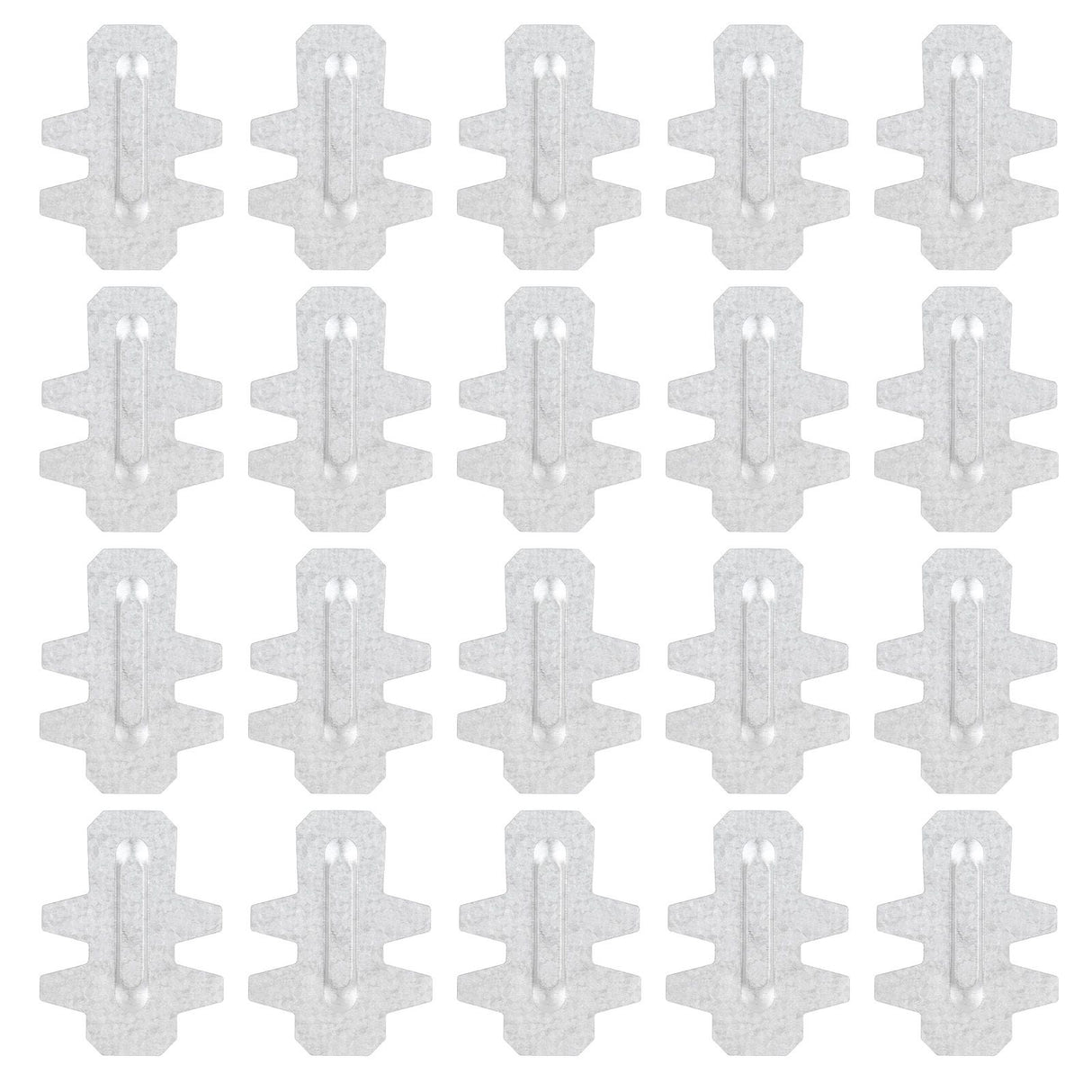 20PCS Rabbits Cage Cards Galvanized Sheet Iron Rabbits Cage Door Feeder Card Farming Equipment