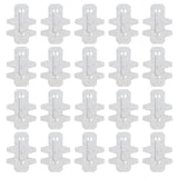 20PCS Rabbits Cage Cards Galvanized Sheet Iron Rabbits Cage Door Feeder Card Farming Equipment