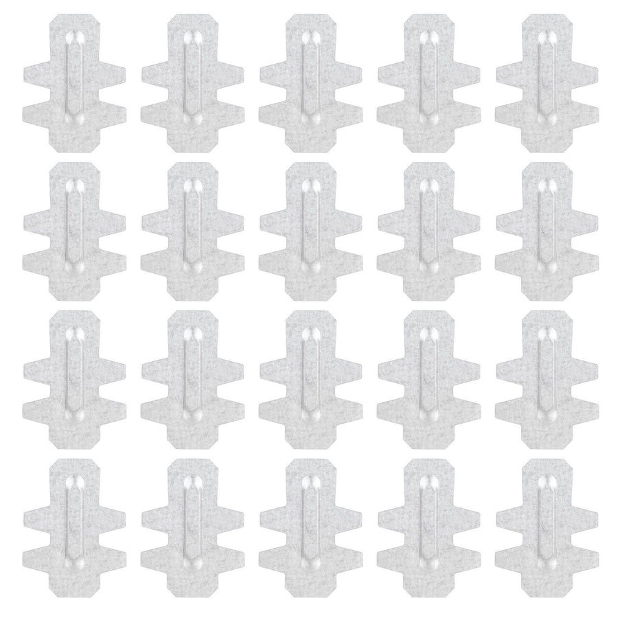 20PCS Rabbits Cage Cards Galvanized Sheet Iron Rabbits Cage Door Feeder Card Farming Equipment