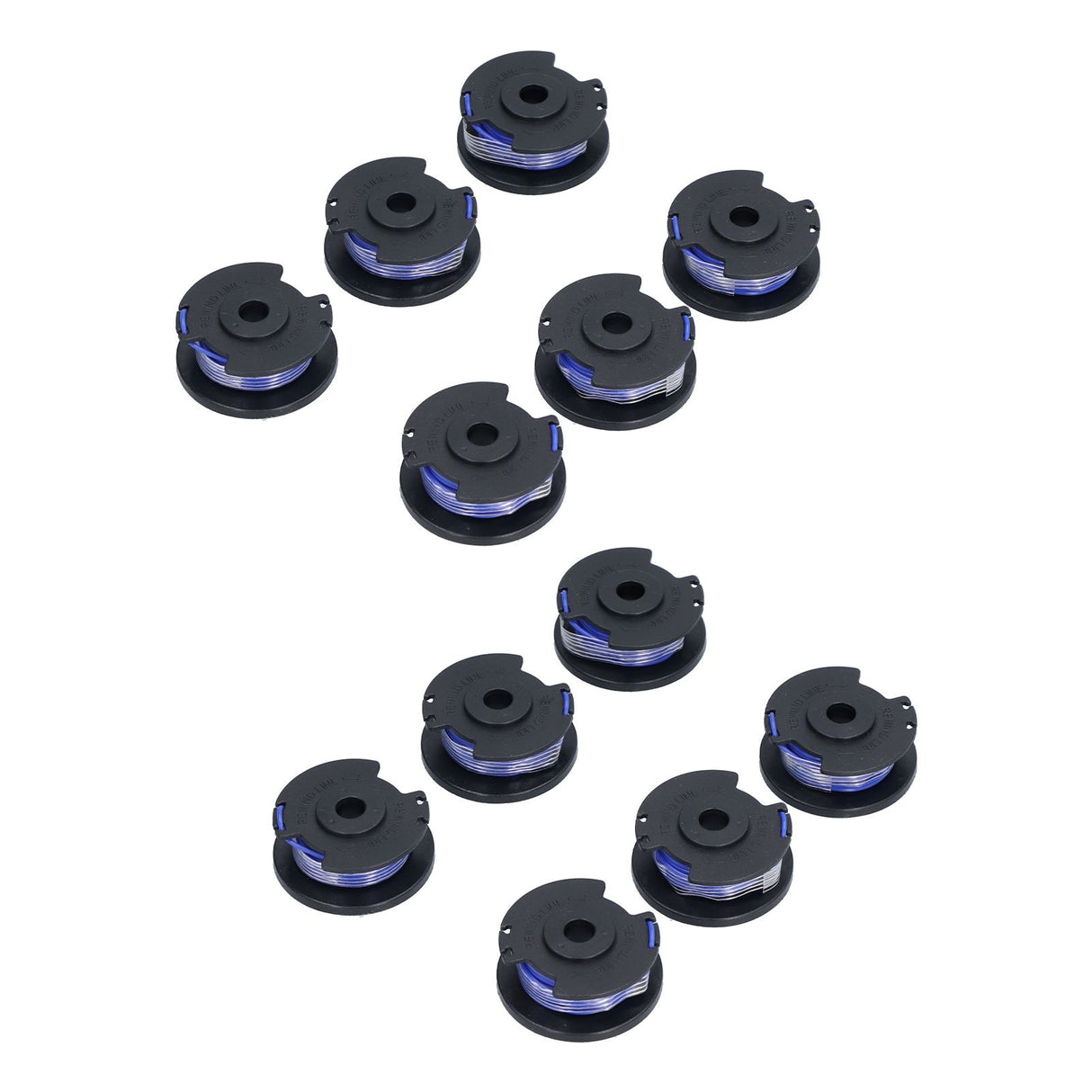12Pcs Line Spool Replacement Trimmer Accessory Fit for Ryobi One+ AC14RL3A 18/24/40V