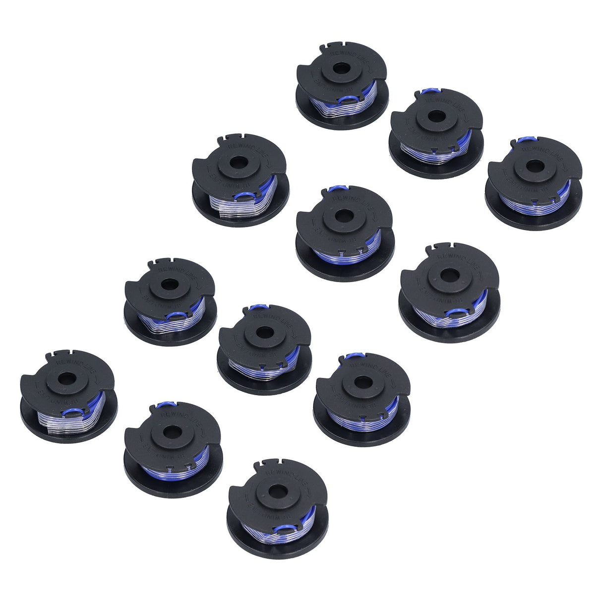 12Pcs Line Spool Replacement Trimmer Accessory Fit for Ryobi One+ AC14RL3A 18/24/40V