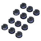 12Pcs Line Spool Replacement Trimmer Accessory Fit for Ryobi One+ AC14RL3A 18/24/40V - 45-Degree Angle